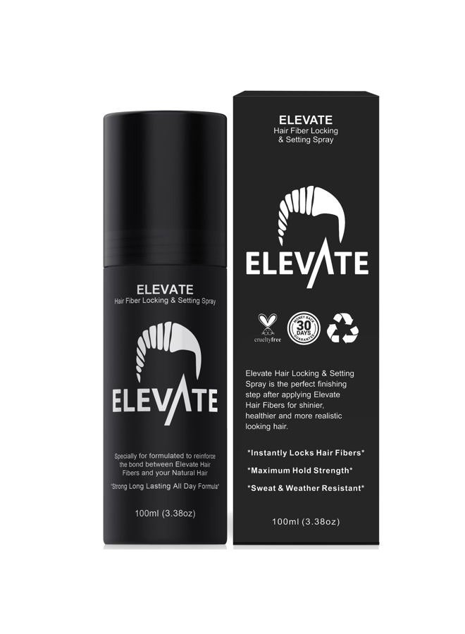 Hair Fiber Locking & Setting Hold Spray | New Advanced Long Lasting Formula | 2-6 Month Supply | Strong Formula for Wind, Sweat, and Weather Resistant for Men and Women