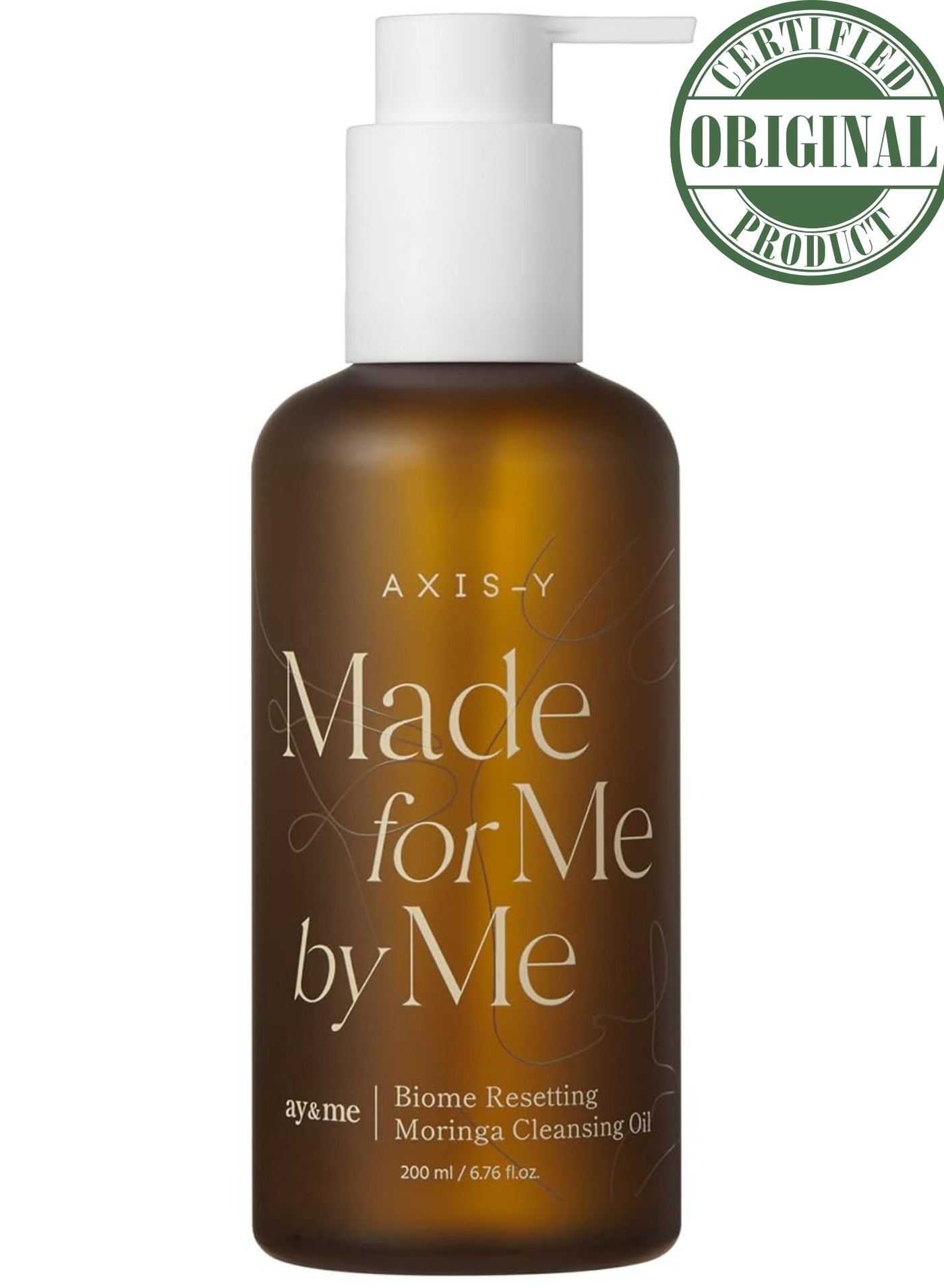 AXIS-Y Made for Me by Me Biome Resetting Cleansing Oil fo clogged pores, excess sebum, heavy makeup buildup