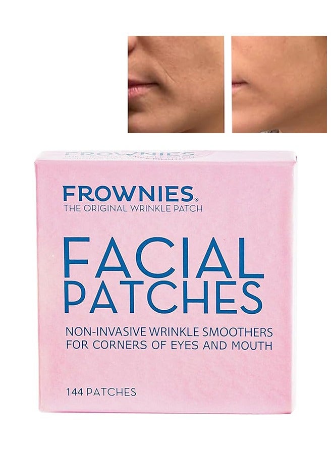 The Original Wrinkle Patch Facial Patches 144 Patches, Non Invasive Wrinkle Smoothers for Corners of Eyes and Mouth, Anti Wrinkle Patches