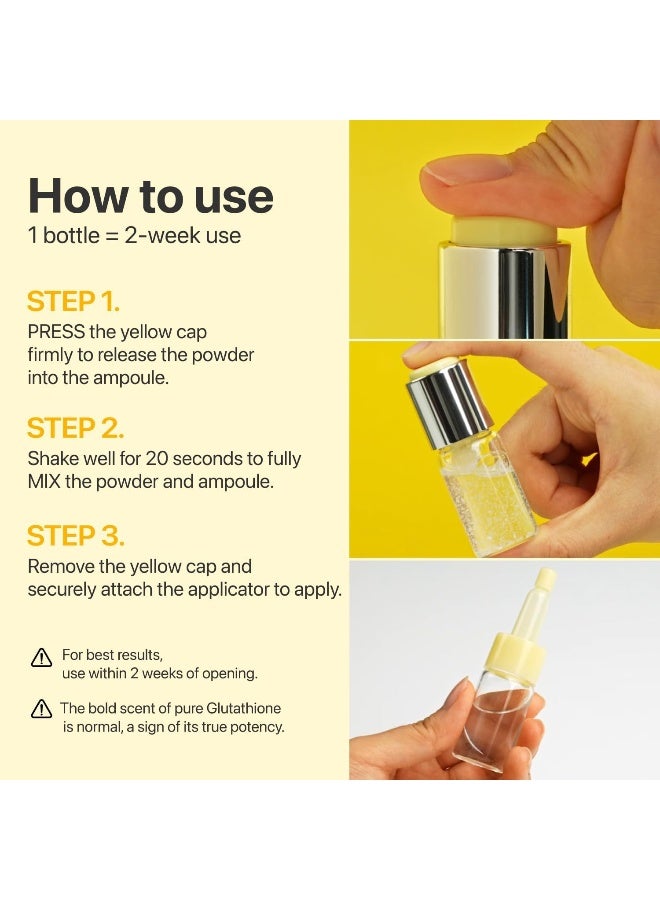 No.5 Serum | Glutathione TXA Advanced Dark Spot Ampoule Concentrate | Tranexamic Acid, Niacinamide | Hyperpigmentation| Suitable for Sensitive Skin, Korean Skincare | 10.7g - image 3