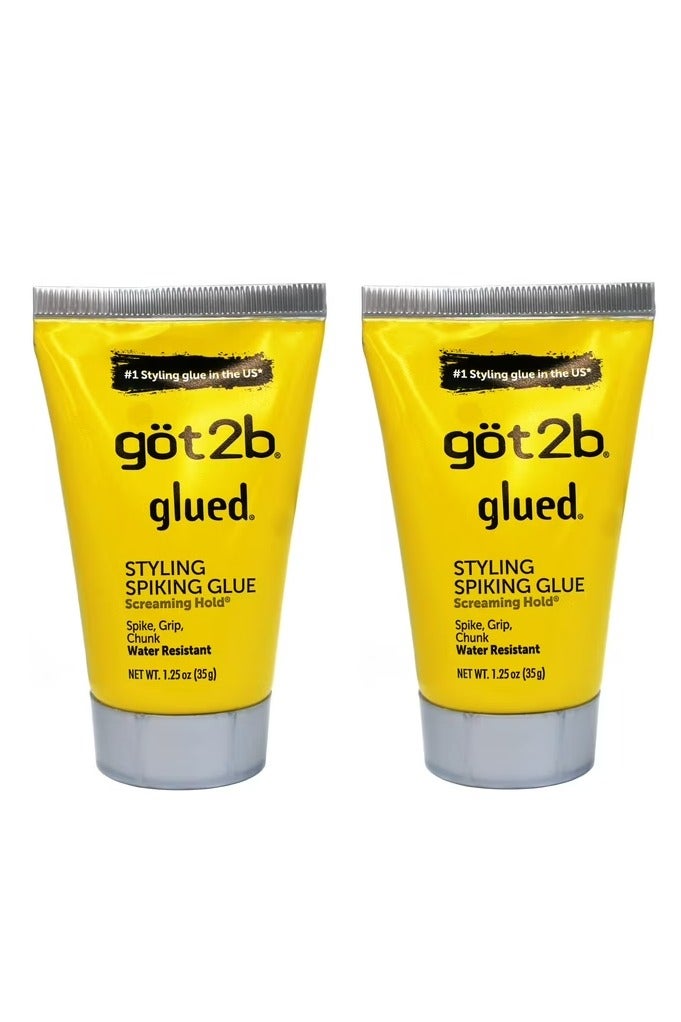 Glued Styling Spiking Glue 35 g (Pack of 2)