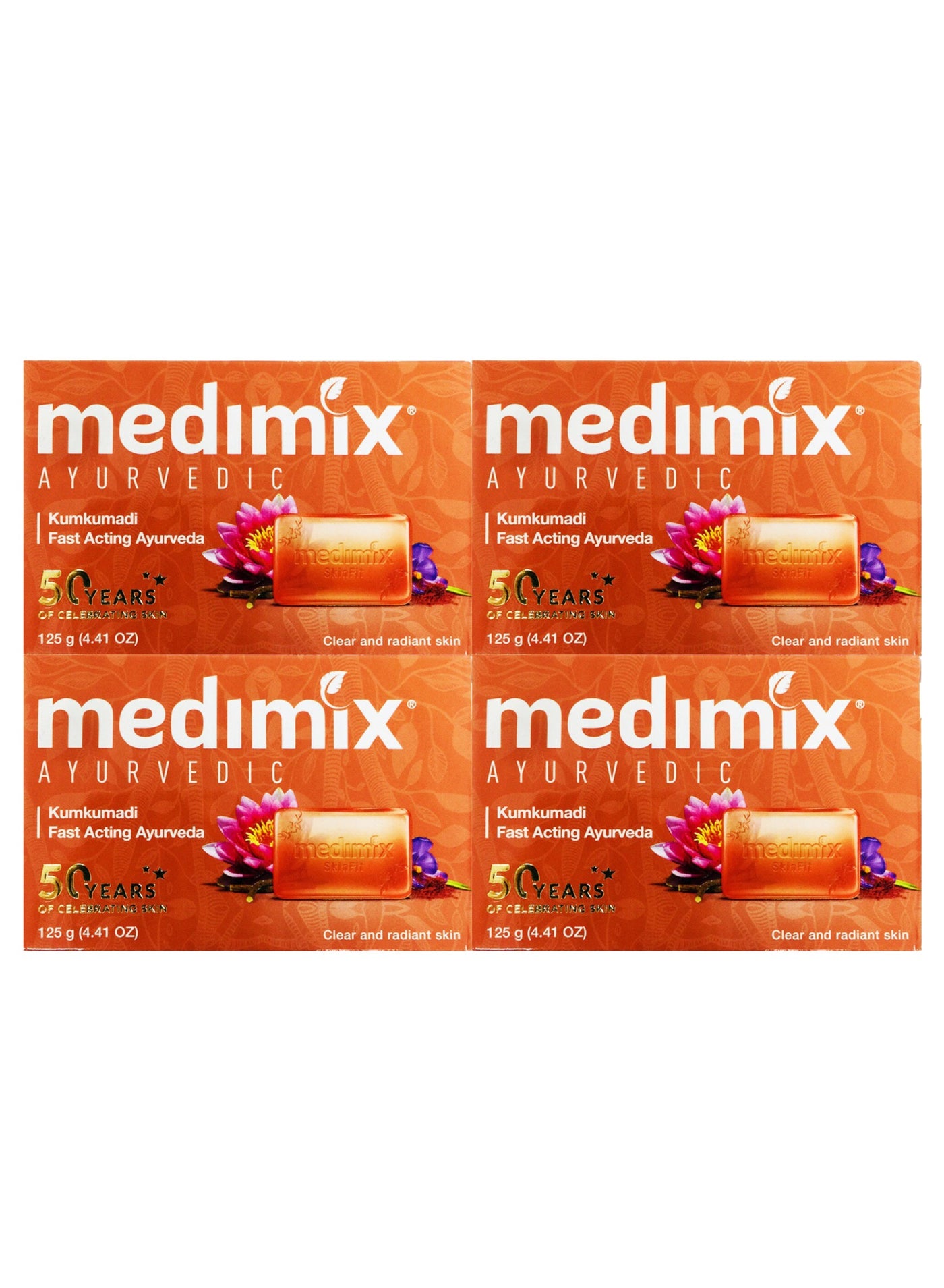 Ayurvedic Kumkumadi Soap 125g x 4