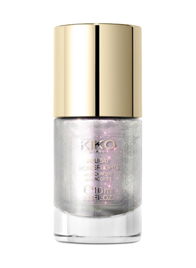 Holiday Wonderlights Multichrome Nail Lacquer  Party Silver