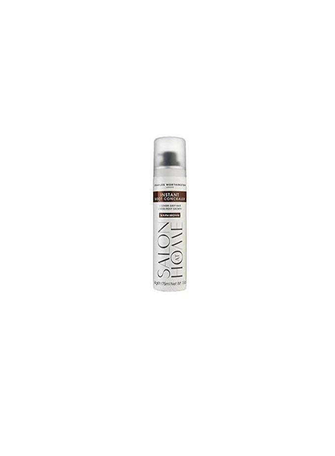 Charles Worthington Instant Root Concealer WARM BROWN 75ml