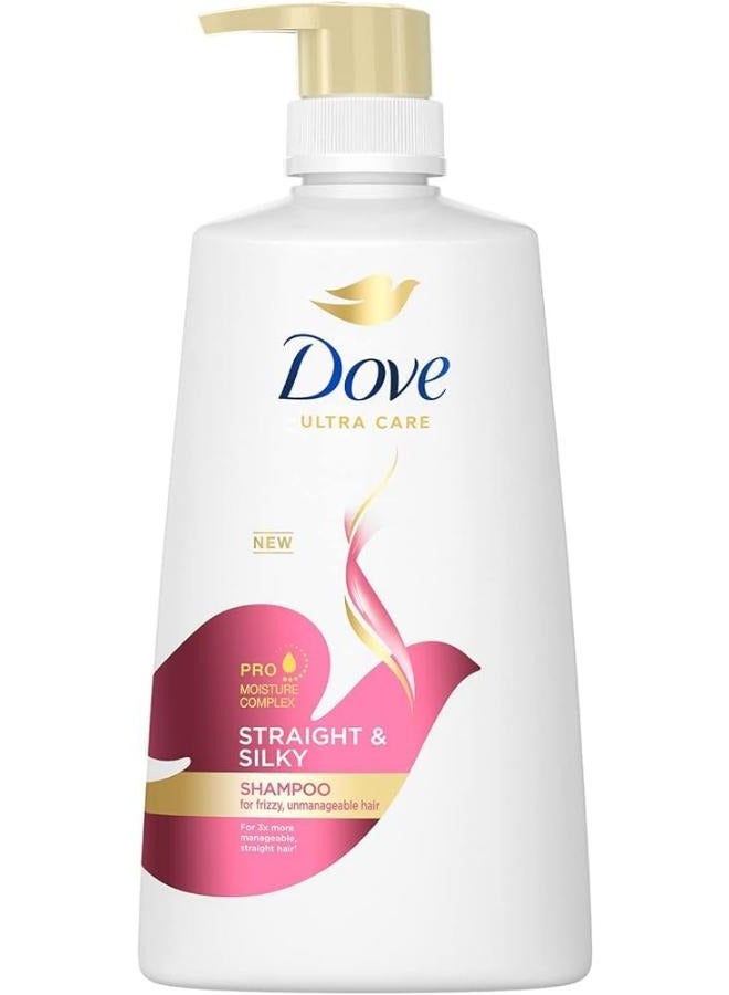 Straight & Silky Shampoo For Frizzy, Unmanageable Hair 680ml