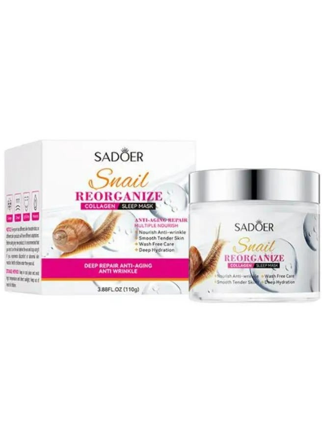 Snail Reorganize Collagen Face Cream 50g