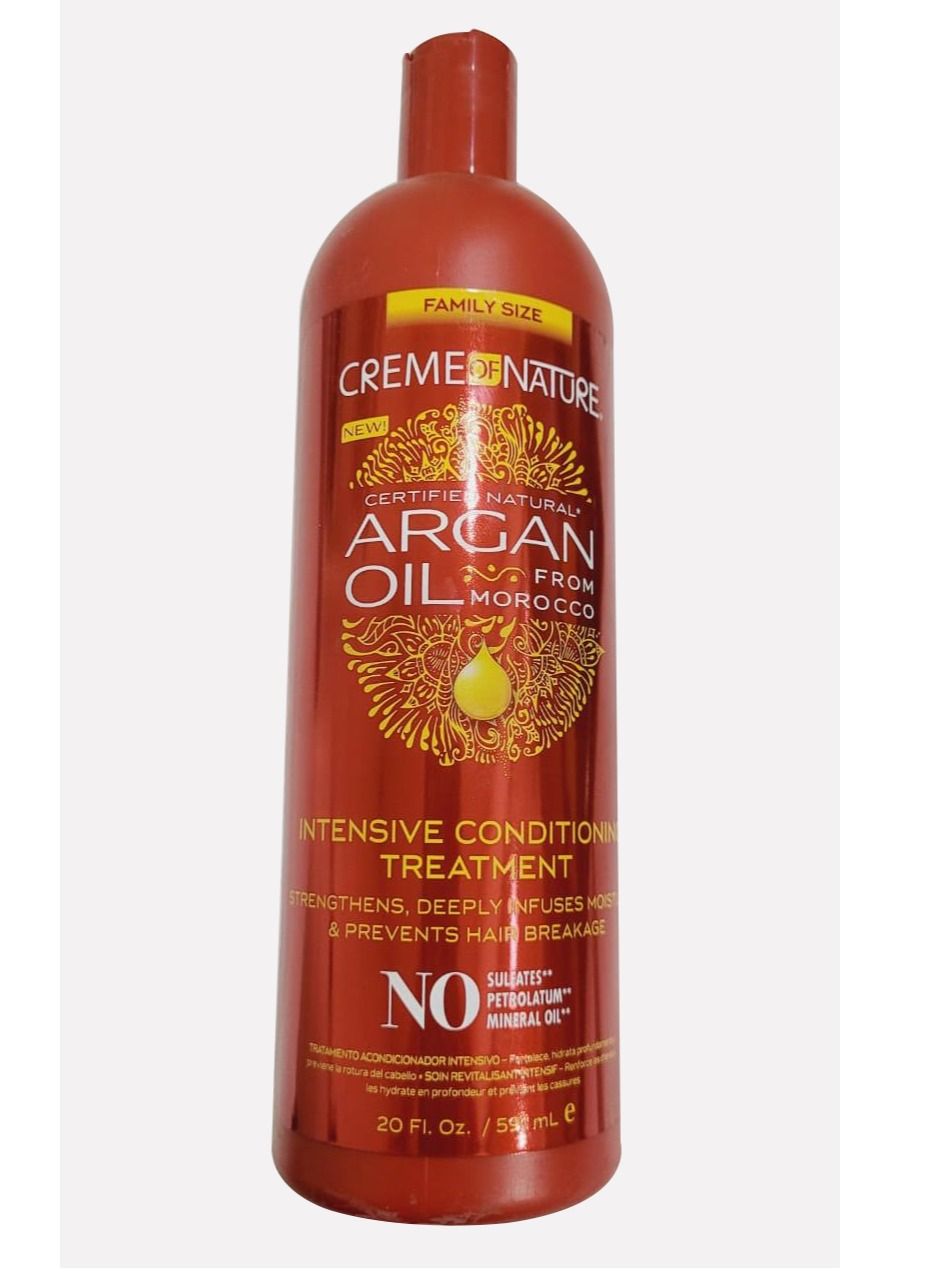 Intensive Conditioning Treatment With Certified Natural Argan Oil From Morocco 591ml