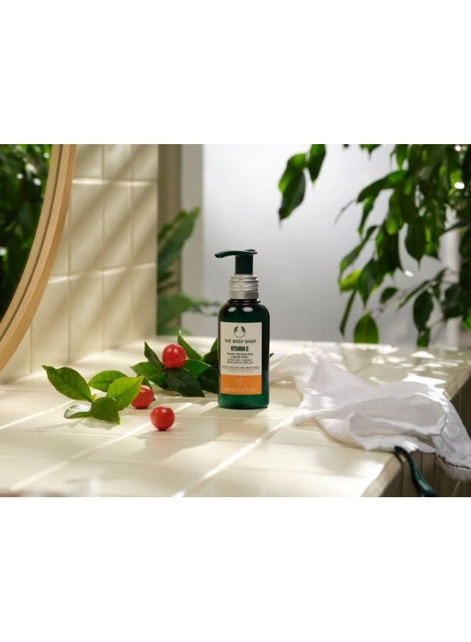 Vitamin C Glow Revealing Liquid Peel – Exfoliating Face Treatment with Camu Camu Berry Extract | Gently Removes Dead Skin Cells, Reveals Radiant, Fresh-Looking Skin | Suitable for All Skin Types, 100ml - image 2