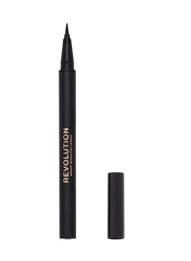 Makeup Revolution Hair Stroke Brow Pen Dark Brown
