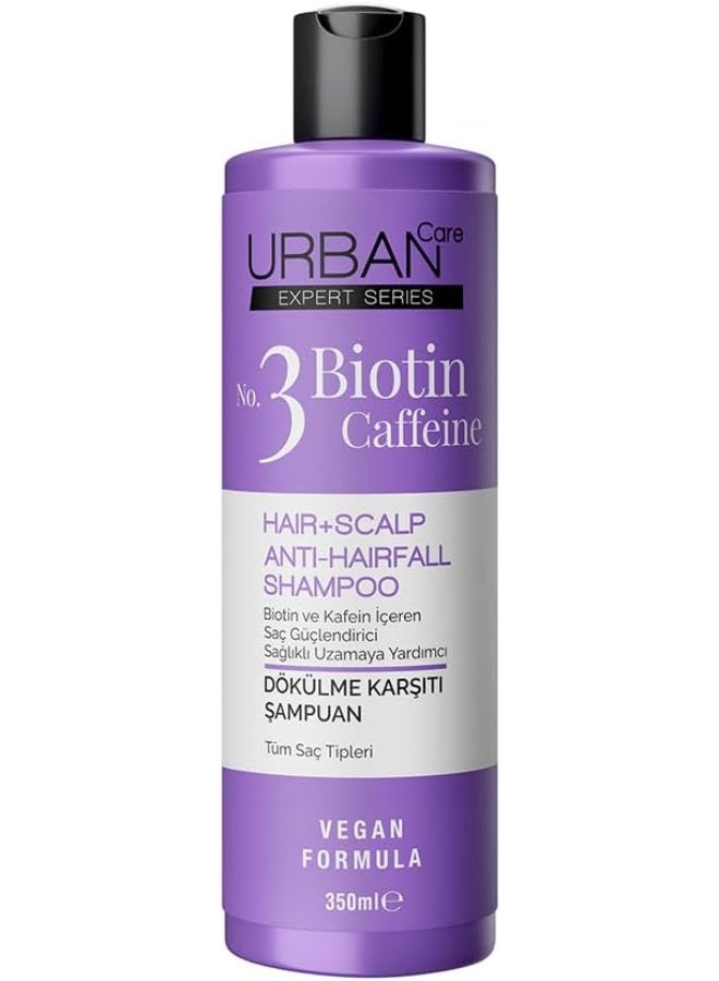 Expert Serise Biotin & Caffein Hair + Scalp Shampoo  350 ml