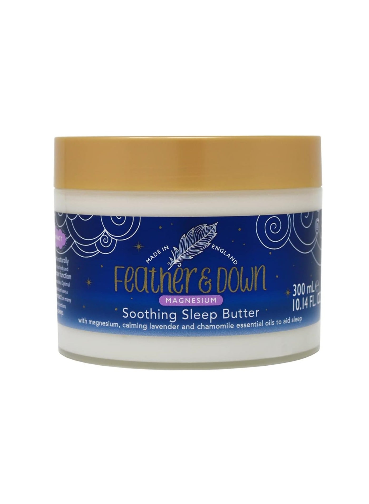 Feather & Down Soothing Magnesium Body Butter 300ml FE0001