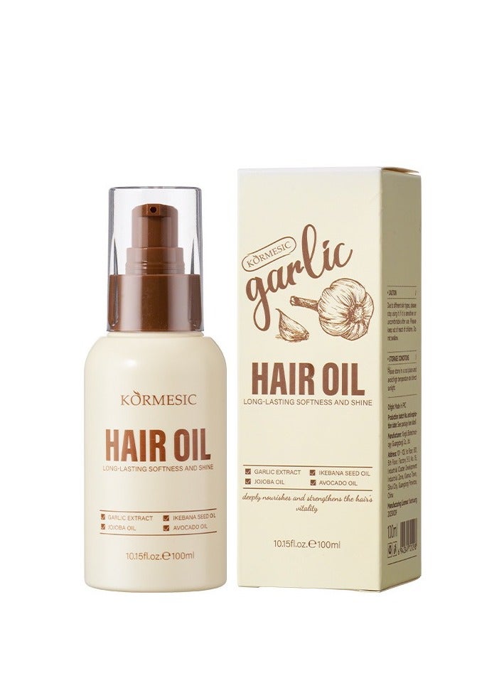 Garlic Hair Serum - 100ml Nourishing & Repairing Hair Serum