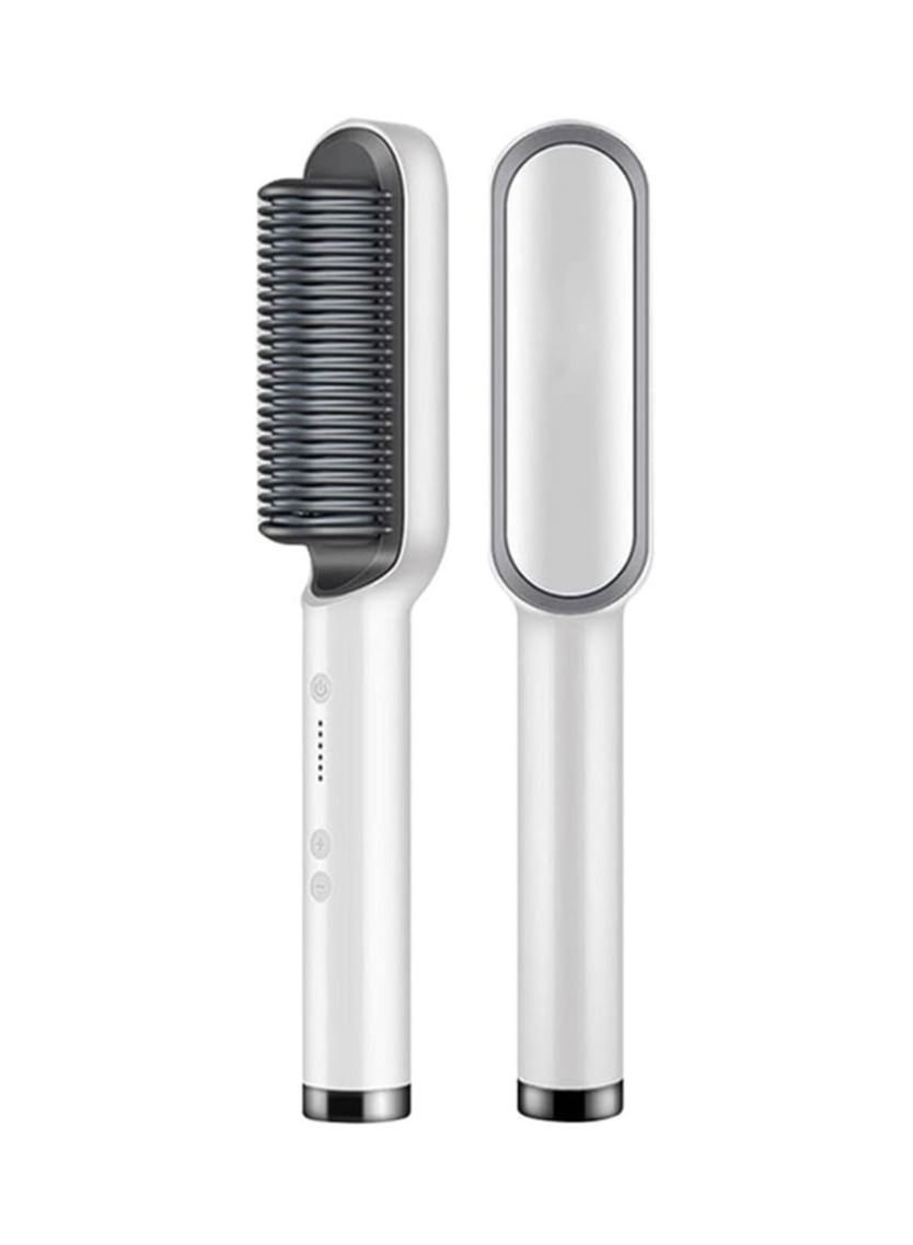 Electric Straightener with 5 Temperature Control Hair Straightener For Women Hair Comb Straightener AA-23, Hair Straightner Brush, Hair Straightener Brush