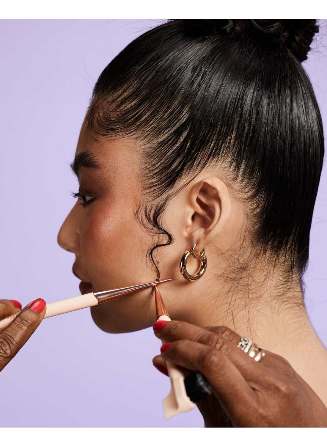 The Side Stick 3-in-1 Edge Styling Tool | Multi-Use Edge Control Brush, Comb & Styling Tool for Sleek Smooth Edges | Precision Edge Laying & Styling Tool for All Hair Types | Professional Edge Control Styling Accessory - image 4