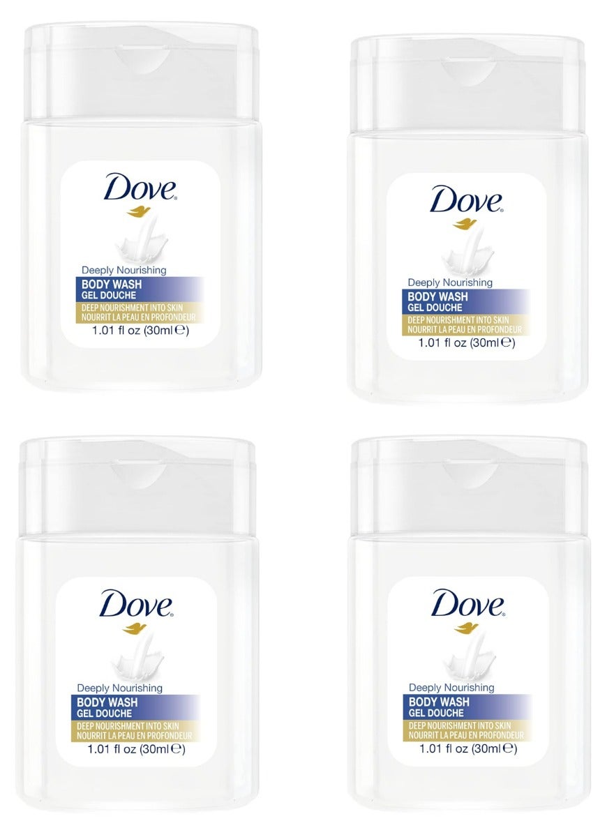 Deeply Nourishing Mini Body Wash 30 ML 4Pcs