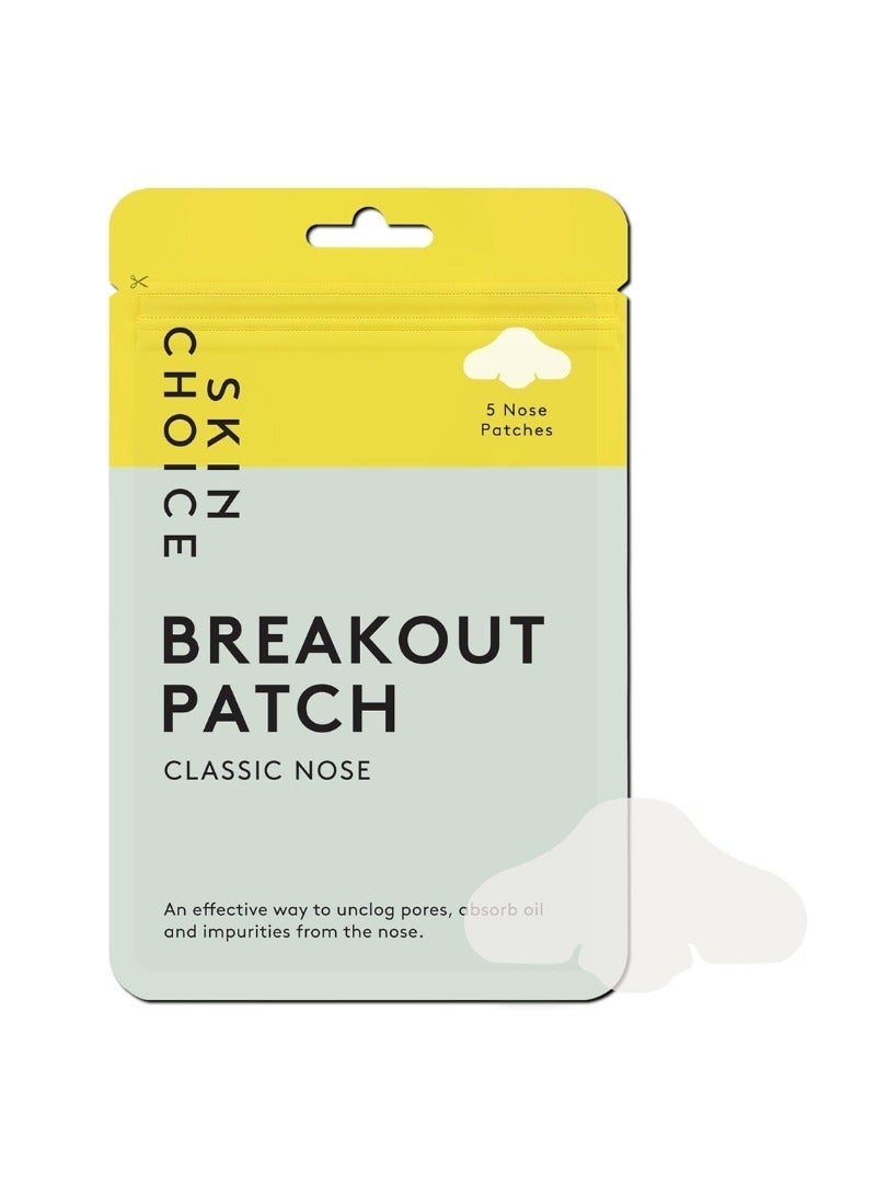 SkinChoice Breakout Patch Classic Nose (Travel Edition) - Pack of 5
