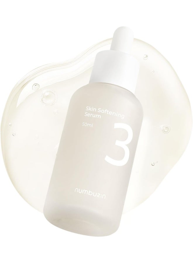 No.3 Serum | Skin Softening Serum | Pore Care, Bumpy, Glass Skin | Bifida, Galactomyces, Niacinamide, Adenosine, Panthenol | 50ml