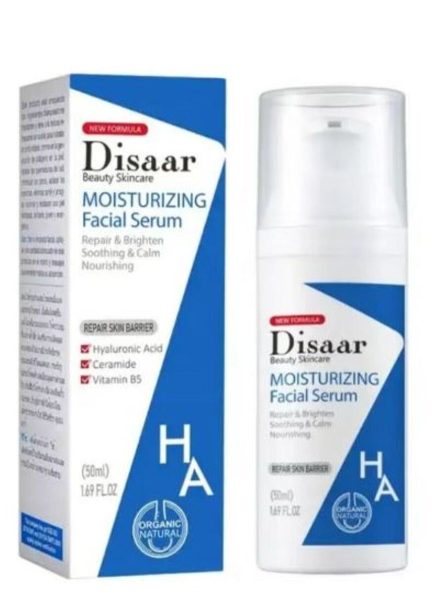 Serum Deep Moisturizing Hyaluronic Acid Nourishing Brighten Vitamin B5 Collagen Repair Face Serum 50 ml