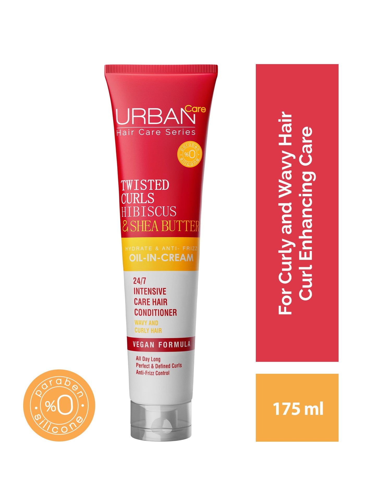 Urban Care Twisted Curls Hibiscus & Shea Butter Oil In Cream