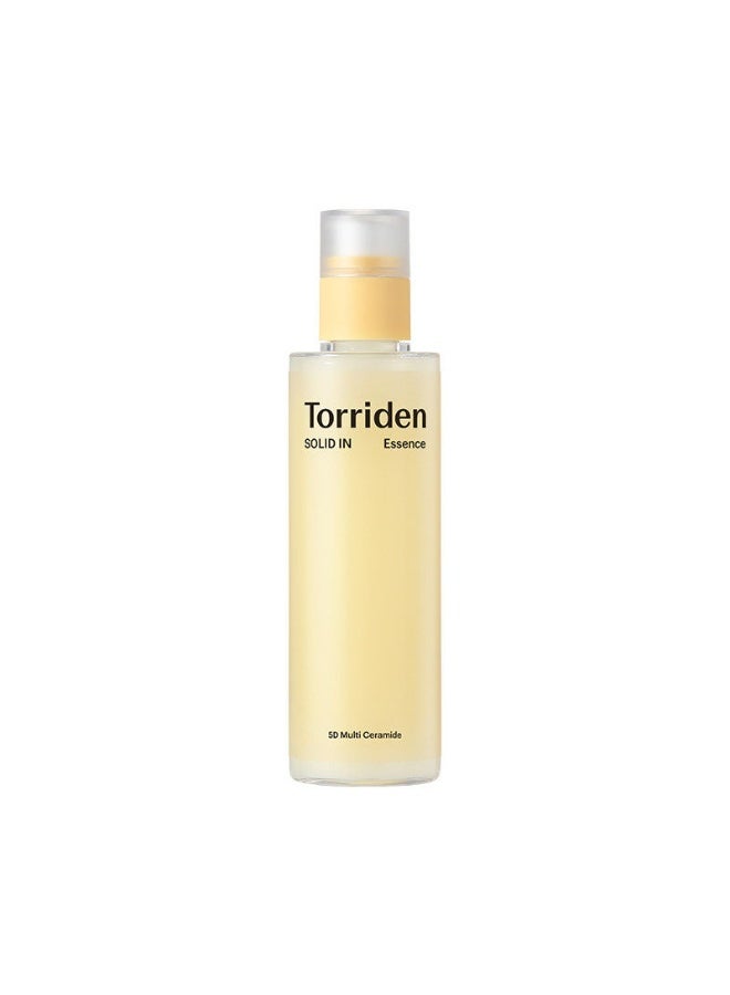 Solid In 5D Multi Ceramide Essence 100Ml — Hydrating Barrier Repair Essence With Panthenol For Dry & Sensitive Skin, 3.38 Fl Oz