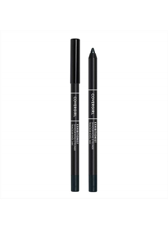 Exhibitionist 24-Hour Kohl Eyeliner, Black, Gel Eyeliner, 0.04 Fl Oz,Black Eyeliner, Long Lasting Eyeliner, Gel Eyeliner Pencil, Glides On, Waterproof Eyeliner