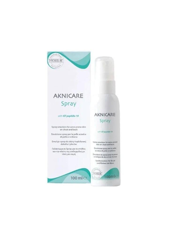 AKNICARE SPRAY CHEST & BACK 100ML