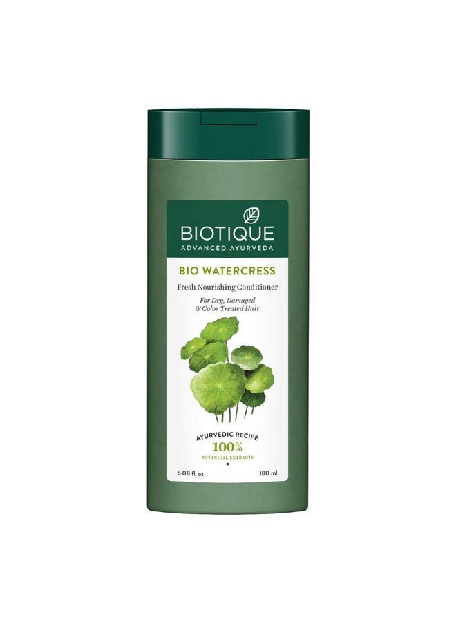 Biotique Bio Watercress Volume Conditioner For Fine and Thinning Hair, 190 ml/6.5 Oz.