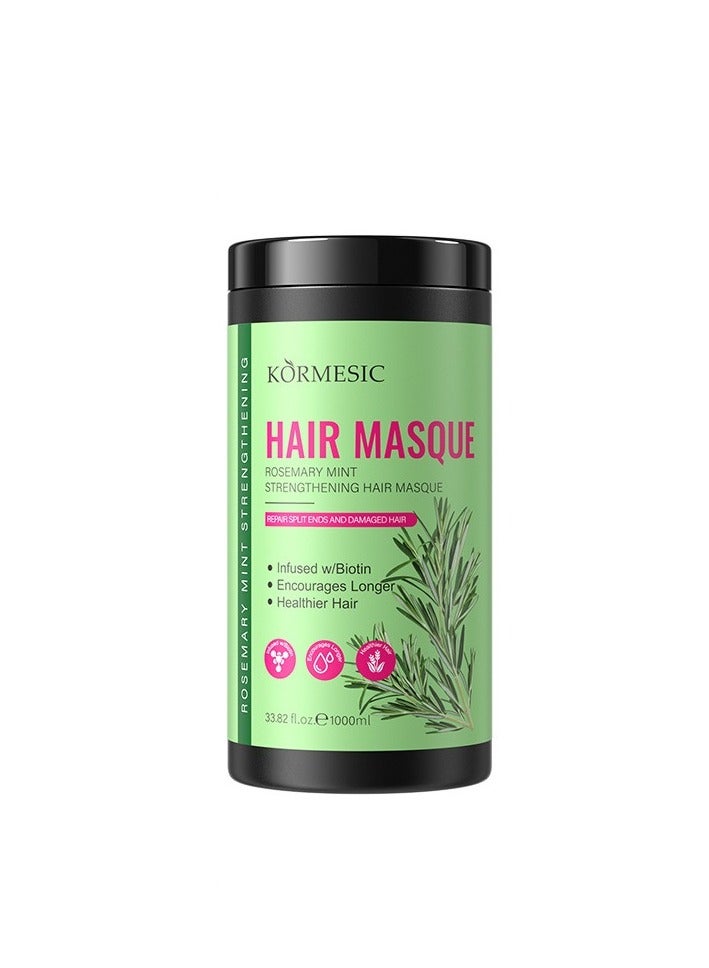 Rosemary Mint Hair Mask 1000ml - Deep Conditioning & Refreshing