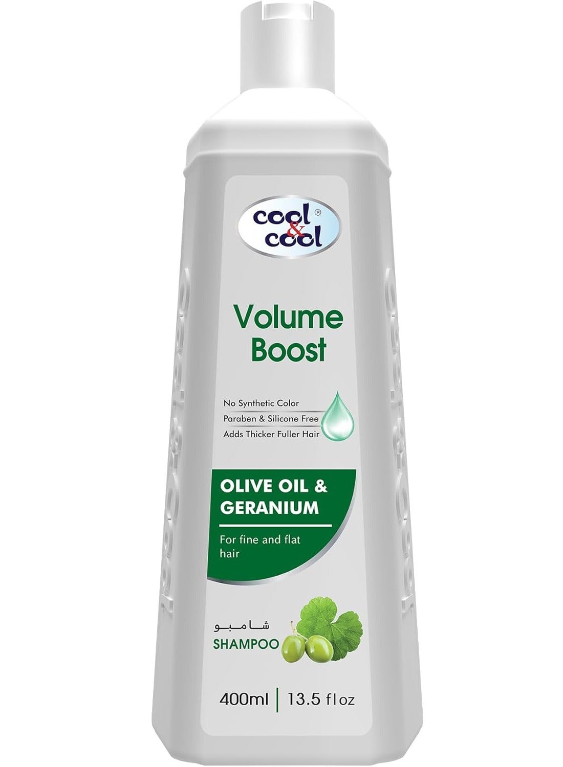 Olive Oil & Geranium Volume Boost Shampoo 400 ML