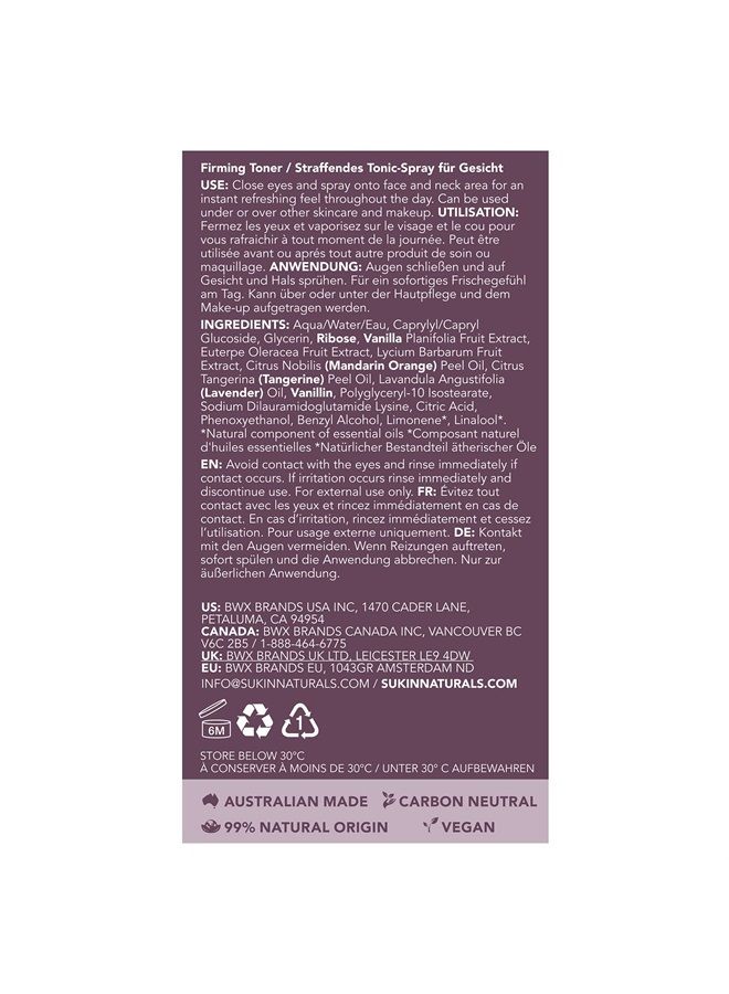 Purely Ageless Firming Mist Toner, 4.23 Ounce
