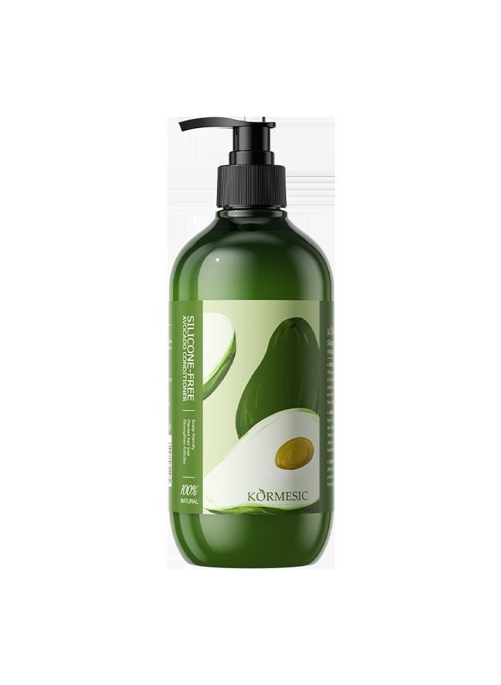 Silicone-Free Avocado Conditioner - 510ml Nourishing & Repairing Conditioner