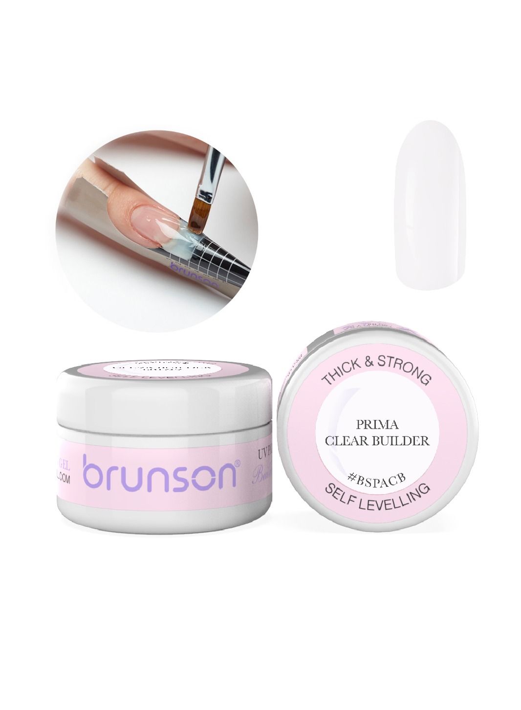 Nail Self Levelling Sculpting Gel Nail extension Camouflage UV LED Sculpting Nail System Gel Manicure Sculpting Gel UV LED Sculpting gel nail builder gel 30ml