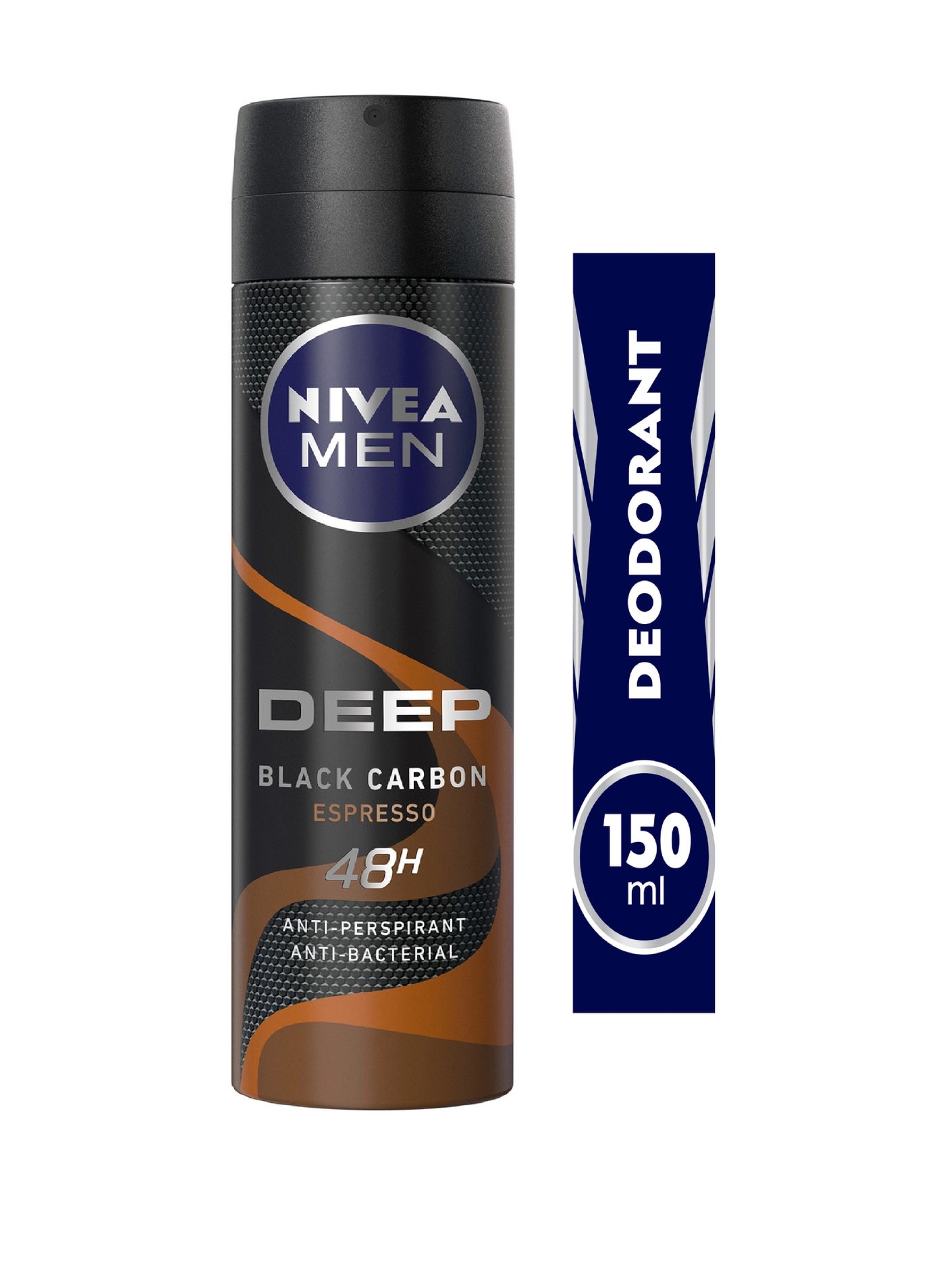 NIVEA MEN DEEP BLK CARBON ESPRESSO 48H 150ML