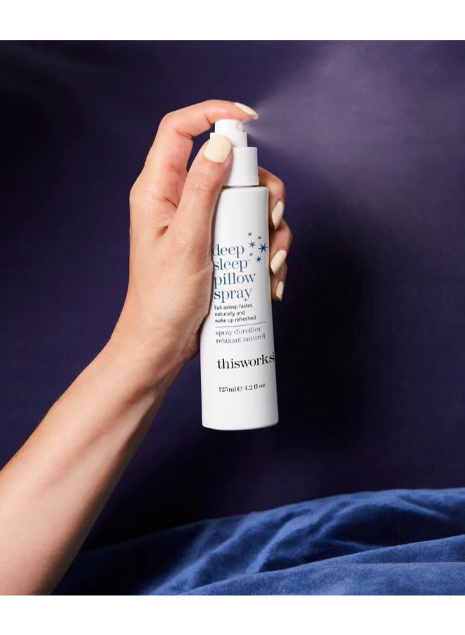 Calming Deep Sleep Pillow Spray with Lavender - Promotes a Relaxing Environment for Deeper Sleep, Spritz on Pillows & Bedding (125 ml) - image 3