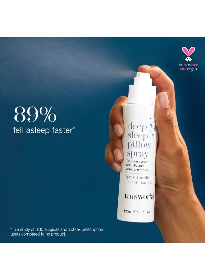 Calming Deep Sleep Pillow Spray with Lavender - Promotes a Relaxing Environment for Deeper Sleep, Spritz on Pillows & Bedding (125 ml) - image 4