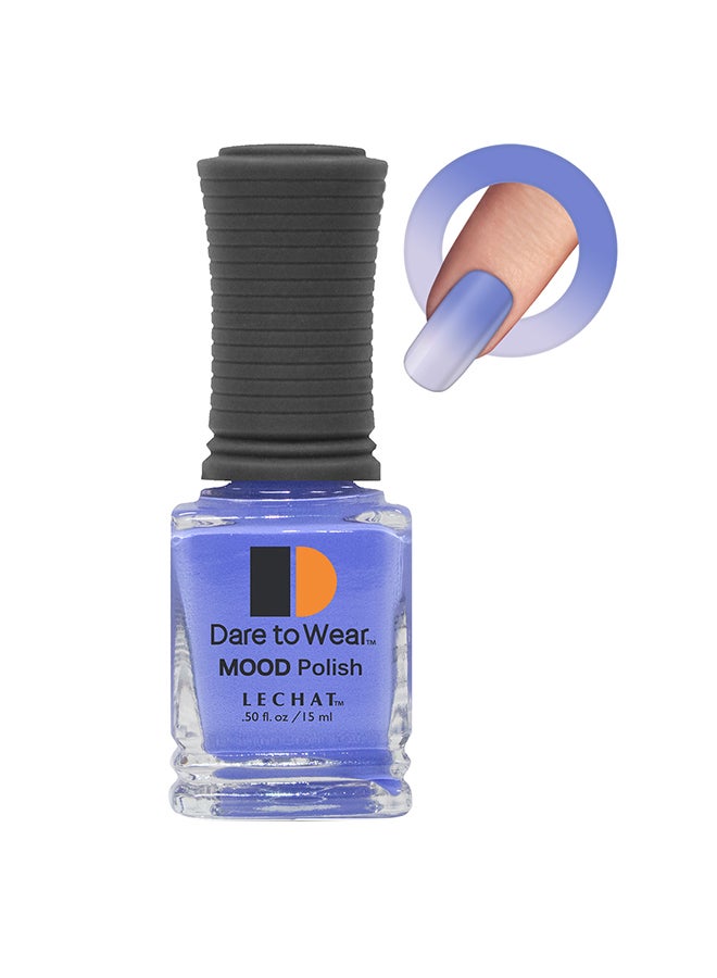 Color Changing Nail Polish 15ml Glossy Super Shine Nail Lacquer 15ml Fast Dry Long Lasting Nail Enamel Temperature Change Mood Color Polish Nail Art No Need UV LED Lamp No curing Manicure Nail Paint