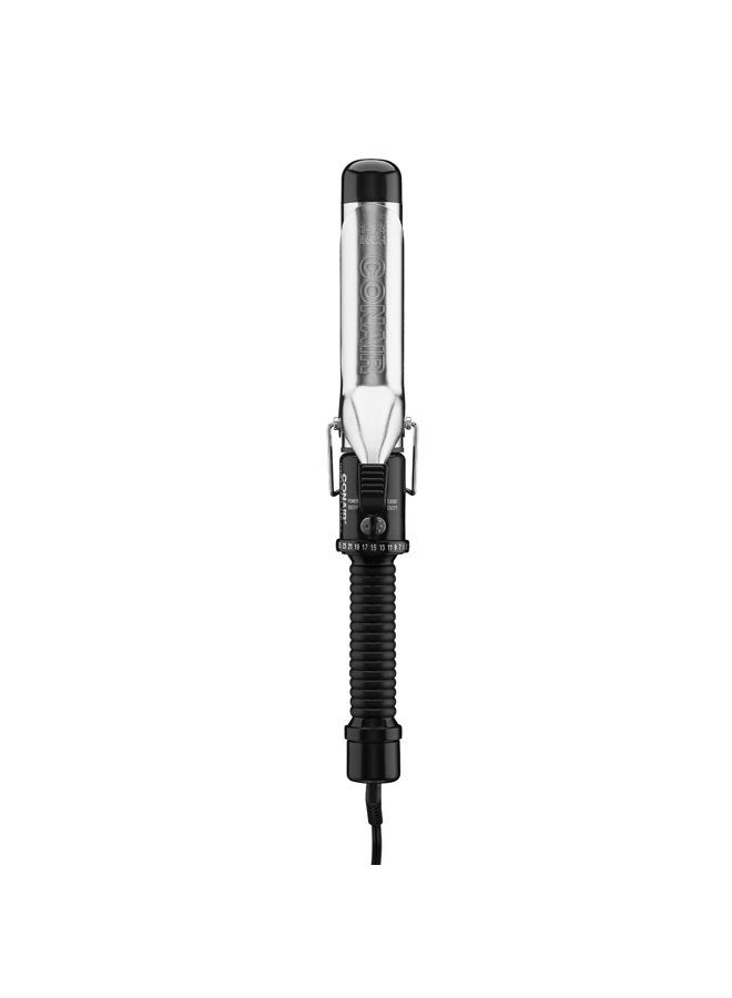 Instant Heat 1 1/4-Inch Curling Iron, 1 ¼ inch barrel produces loose curls – for use on medium and long hair
