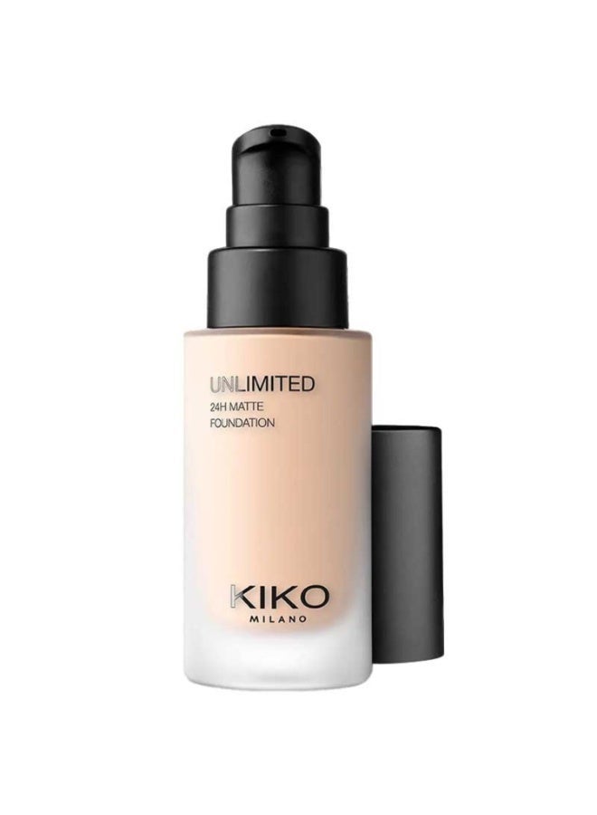 Unlimited 24H Matte Foundation 1.5 Warm Rose