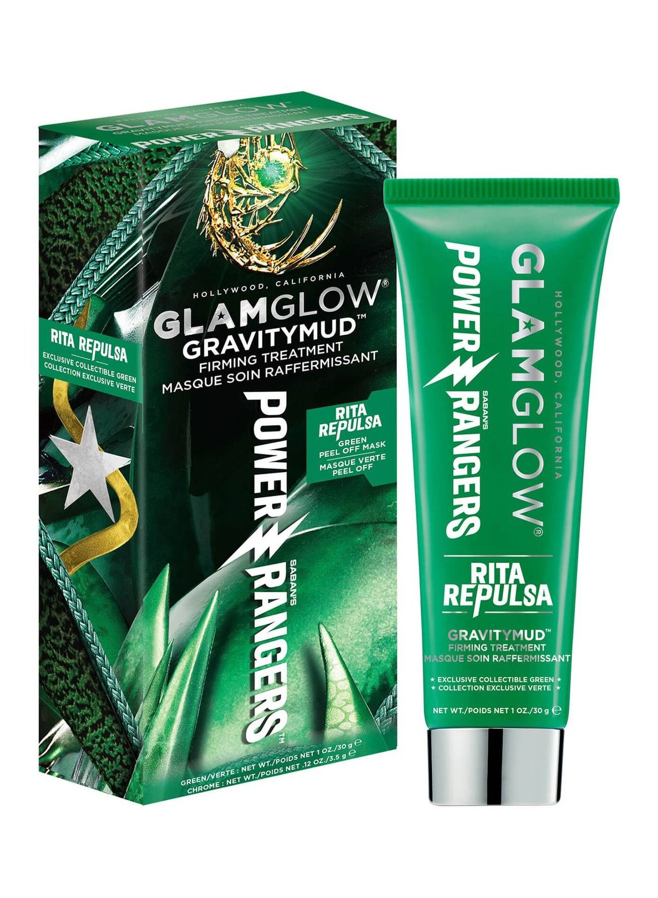 GLAM GLOW GRAVITYMUD POWER RANGERS RITA REPULSA