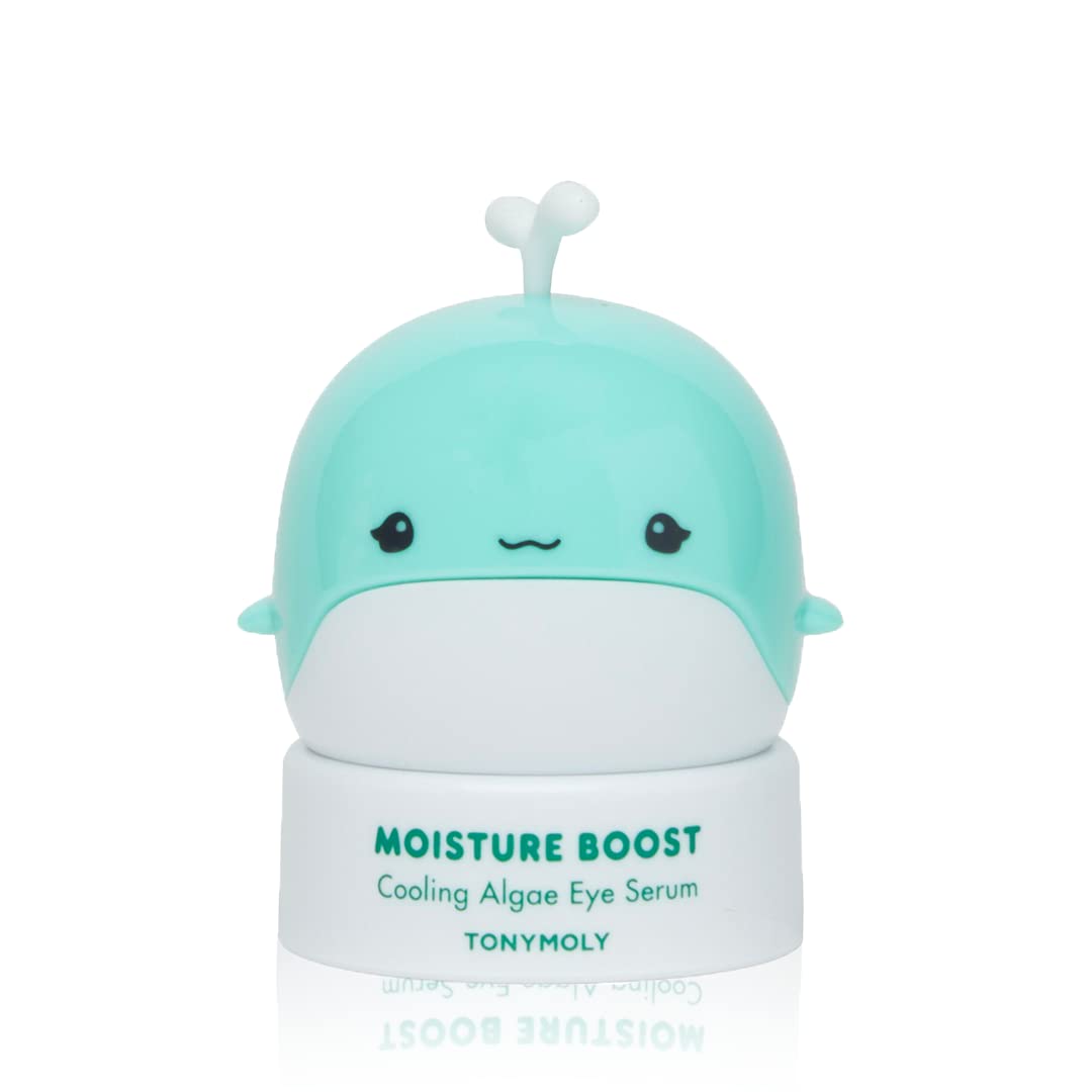 TONYMOLY Moisture Boost Cooling Algae Eye Serum â€“ Hydrating & Soothing Korean Skincare with Algae, Hyaluronic Acid & Centella Asiatica, 15 g