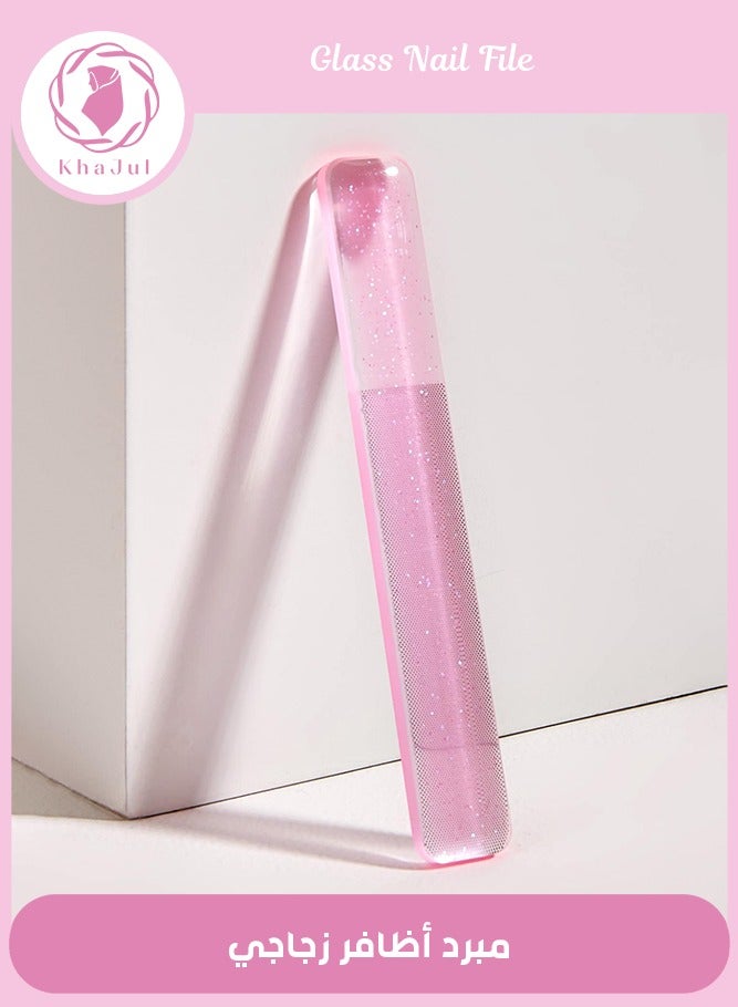 1-Piece Magic Nano Glass Nail File Pink