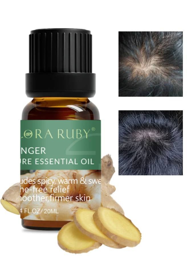 Ginger Strengthening Hair Oil Ginger Oil for Hair Growth Hair Growth Serum for Men and Women Hair Growth Treatment Hair Loss Treatment Promotes Thicker Growth Hair Growth Ginger Serum 20ml