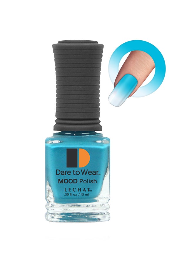 Color Changing Nail Polish 15ml Glossy Super Shine Nail Lacquer 15ml Fast Dry Long Lasting Nail Enamel Temperature Change Mood Color Polish Nail Art No Need UV LED Lamp No curing Manicure Nail Paint