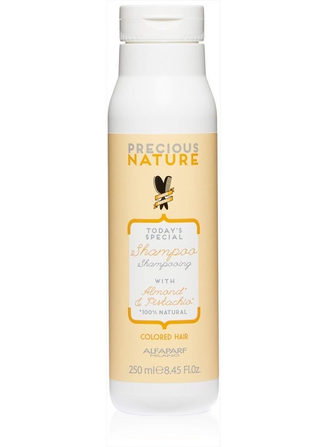 Precious Nature Color Protection Hair Shampoo, Almond and Pistachio, 8.45 Fl Oz