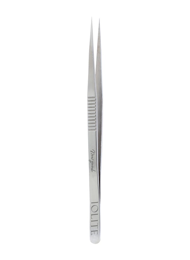Lash Tweezers Professional Stainless Steel Curved Precision Tweezer for Eyelash Extensions, Volume Lashes, Electronics, Laboratory Work, Jewelry-Making,Crafting,Soldering, 2D-3D False Lashes, Nail Art