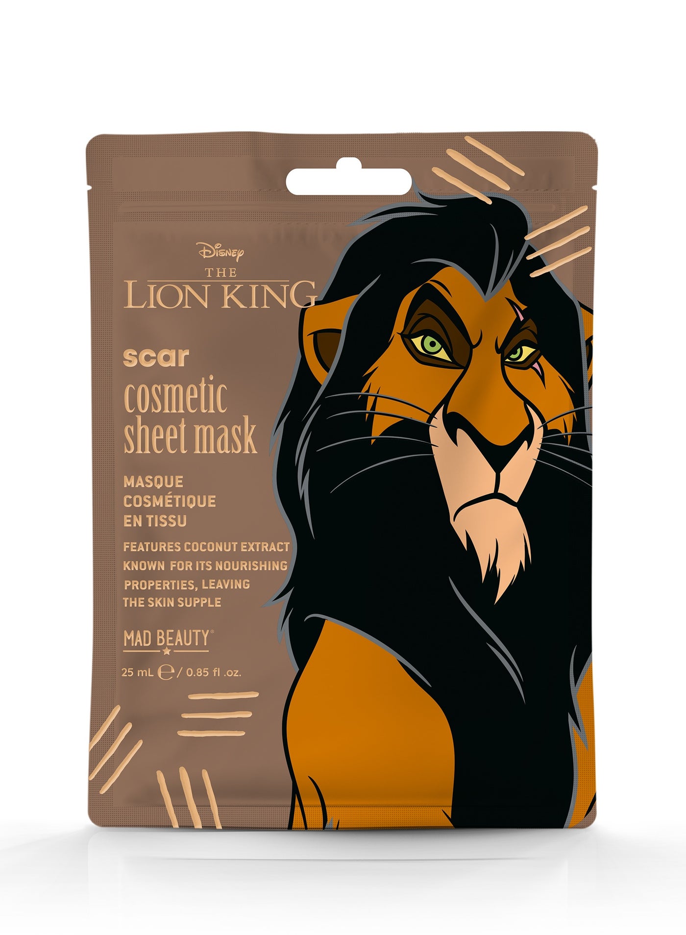 Pretty Things by UrbanHaul X Mad Beauty Lion King Reborn Cosmetic Sheet Mask - Scar