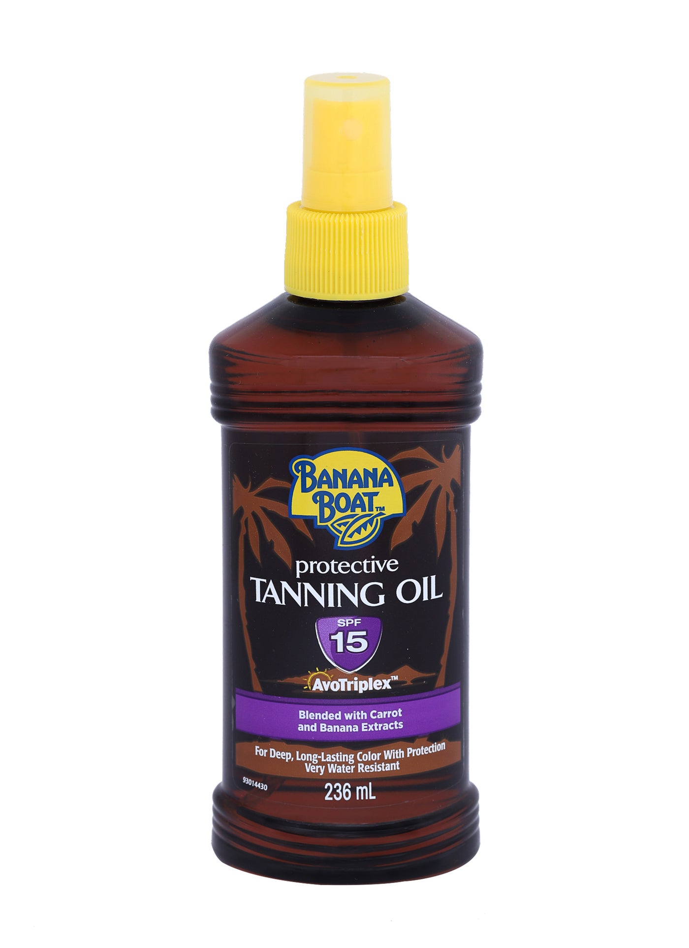 Protective Tanning Oil Carrot & Banana Extracts SPF15 236ml