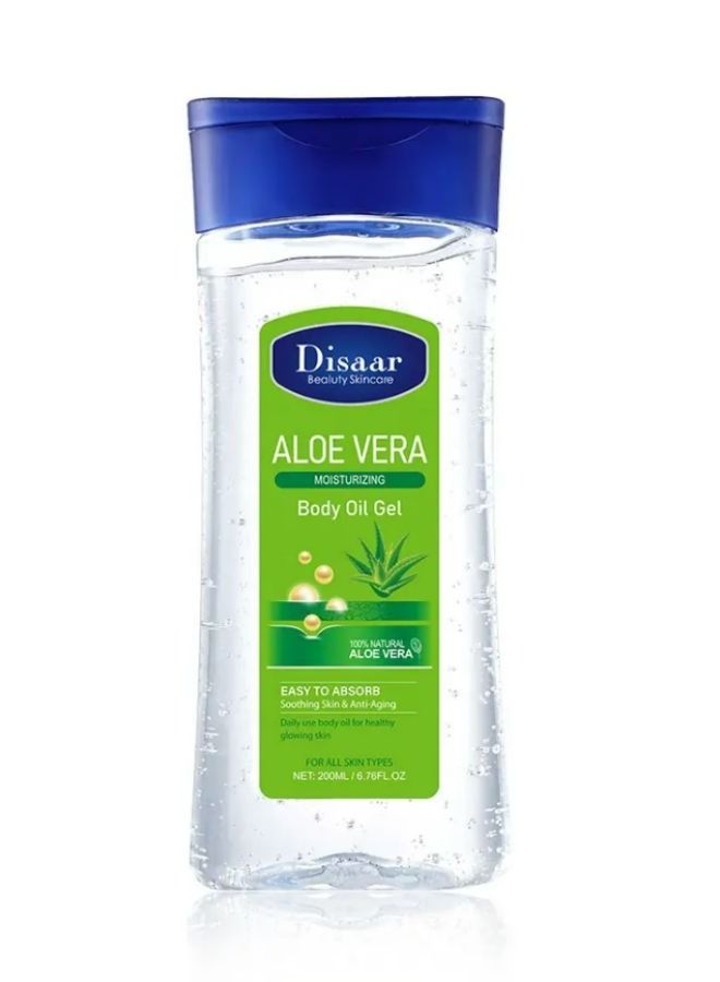 Aloe Vera Oil Whitening Body Massage Oil Moisturizing Skin Care Body Oil 200 ML