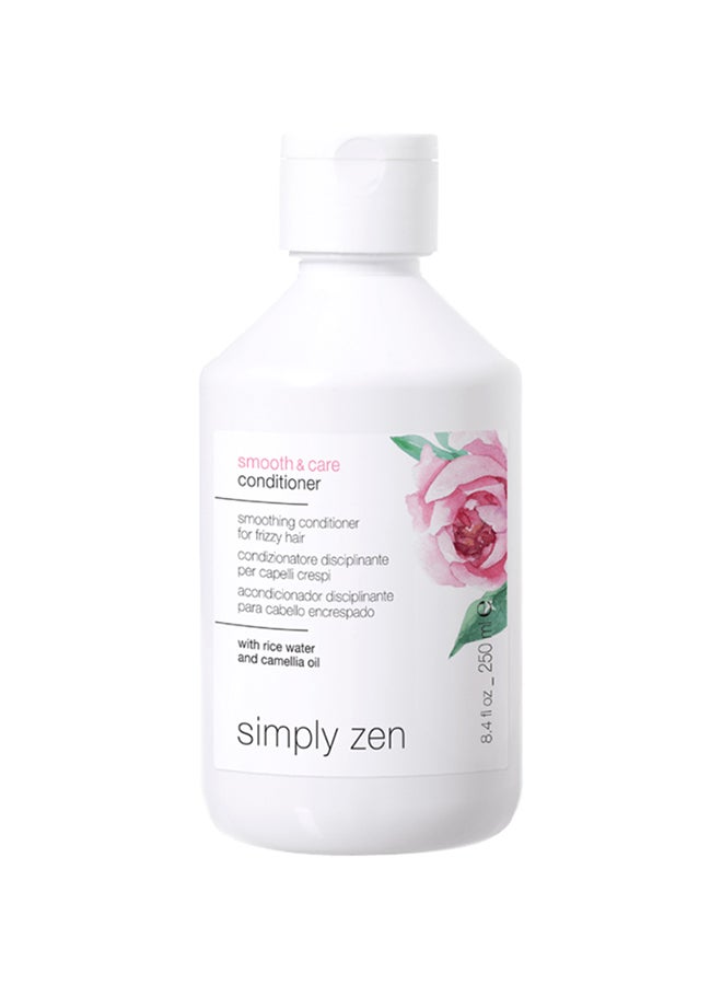 Simply Zen Smooth & Care Conditioner 250ml – Silk Finish for Coarse Hair, Vitamin E, Detangling Balm for Knotting & Tangles Relief 250ml