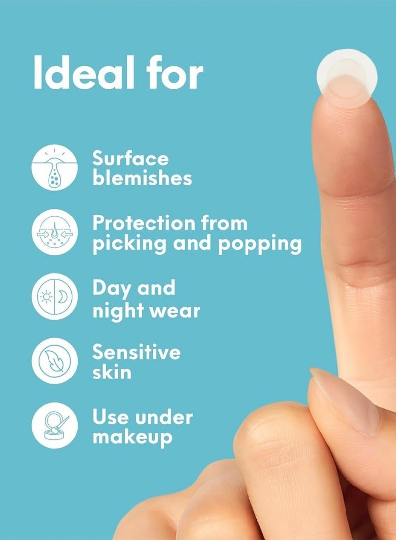 SkinChoice Breakout Patch Classic - Pack of 30 - Hydrocolloid Pimple Patches - Vegan, Fragrance-free, Gluten-free, Latex-free, Parabens-free, Sulfates-free, Cruelty-free for Face and Body - image 4